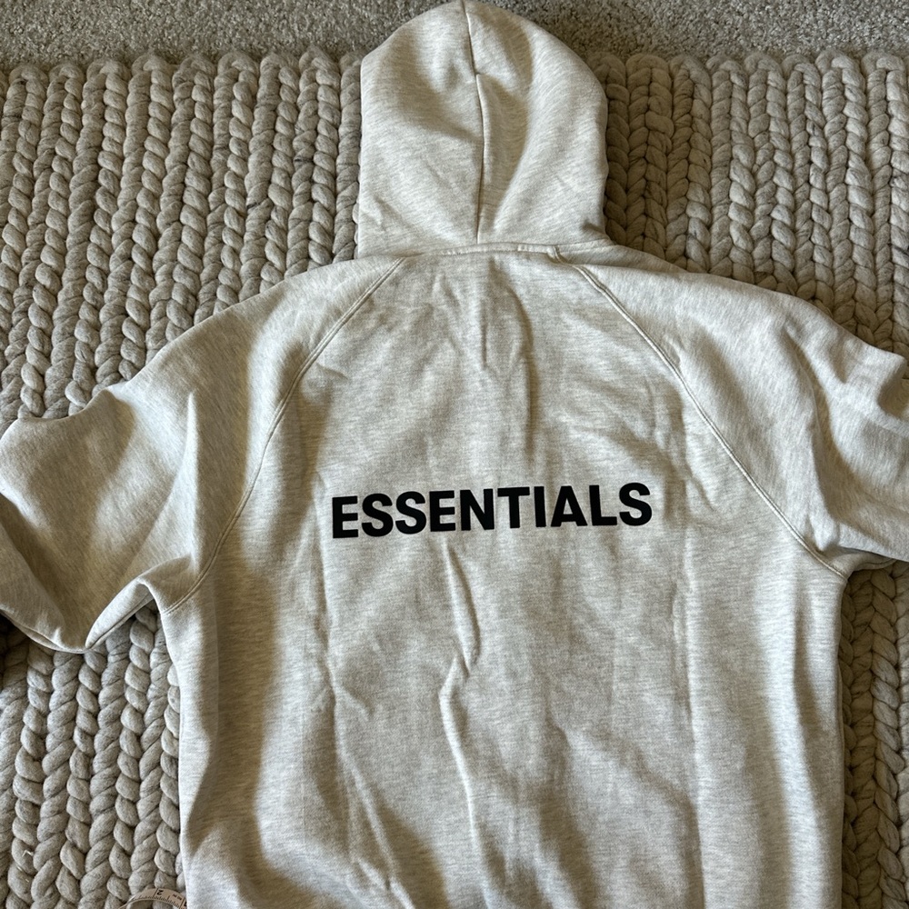 Fear of God Essentials Zip Up Hoodie